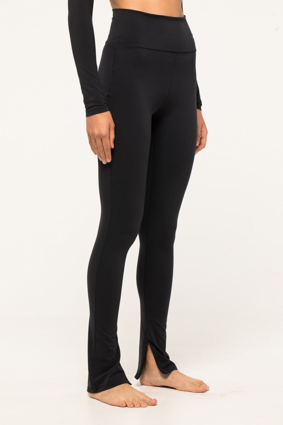 Vestiario Norba | Legging Svasato (160-170 Cm) Nero