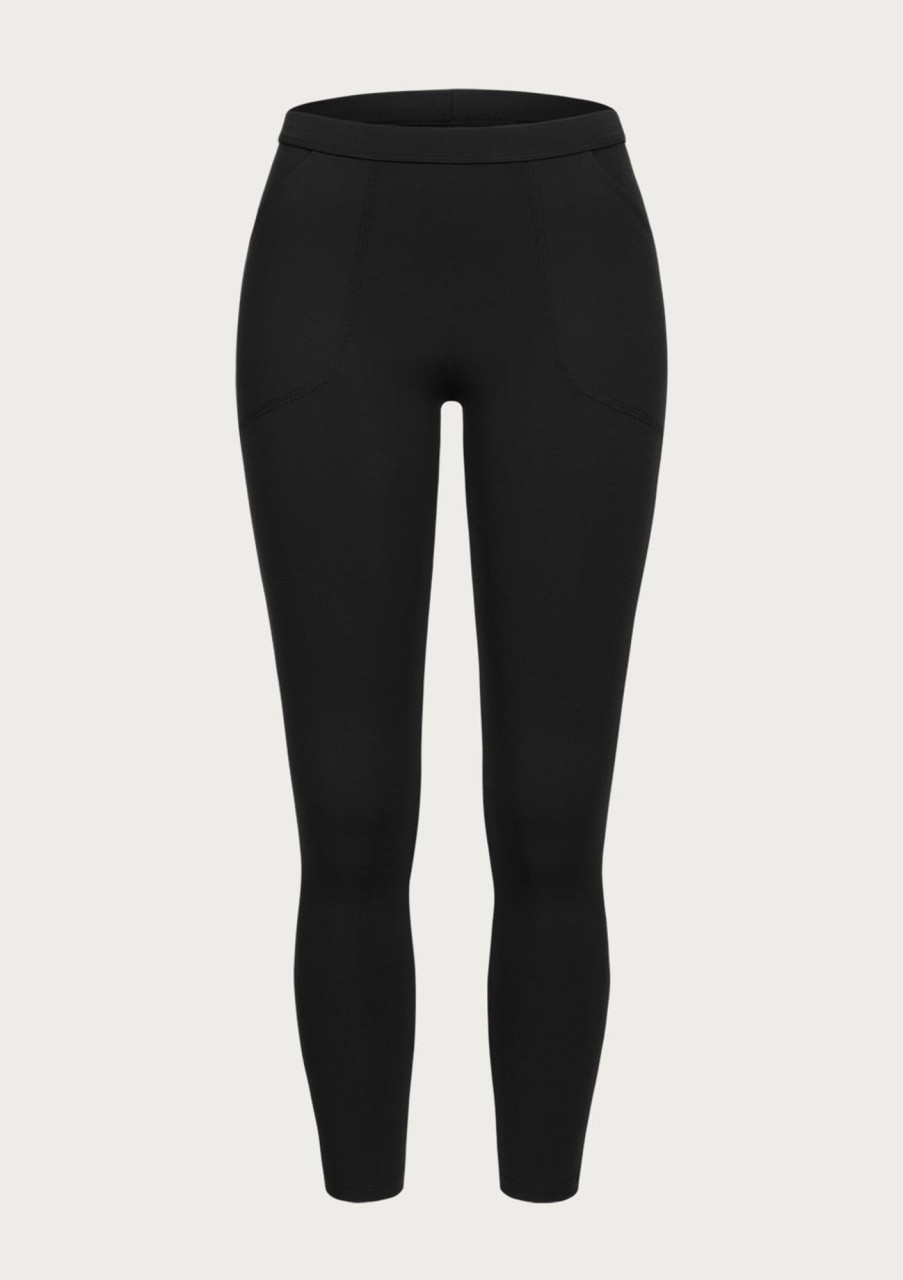 Vestiario Norba | Legging Di Prima Qualita Nero